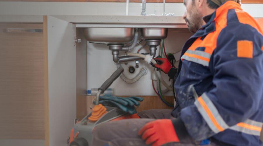Professional slab leak plumber services in Tyndall, SD